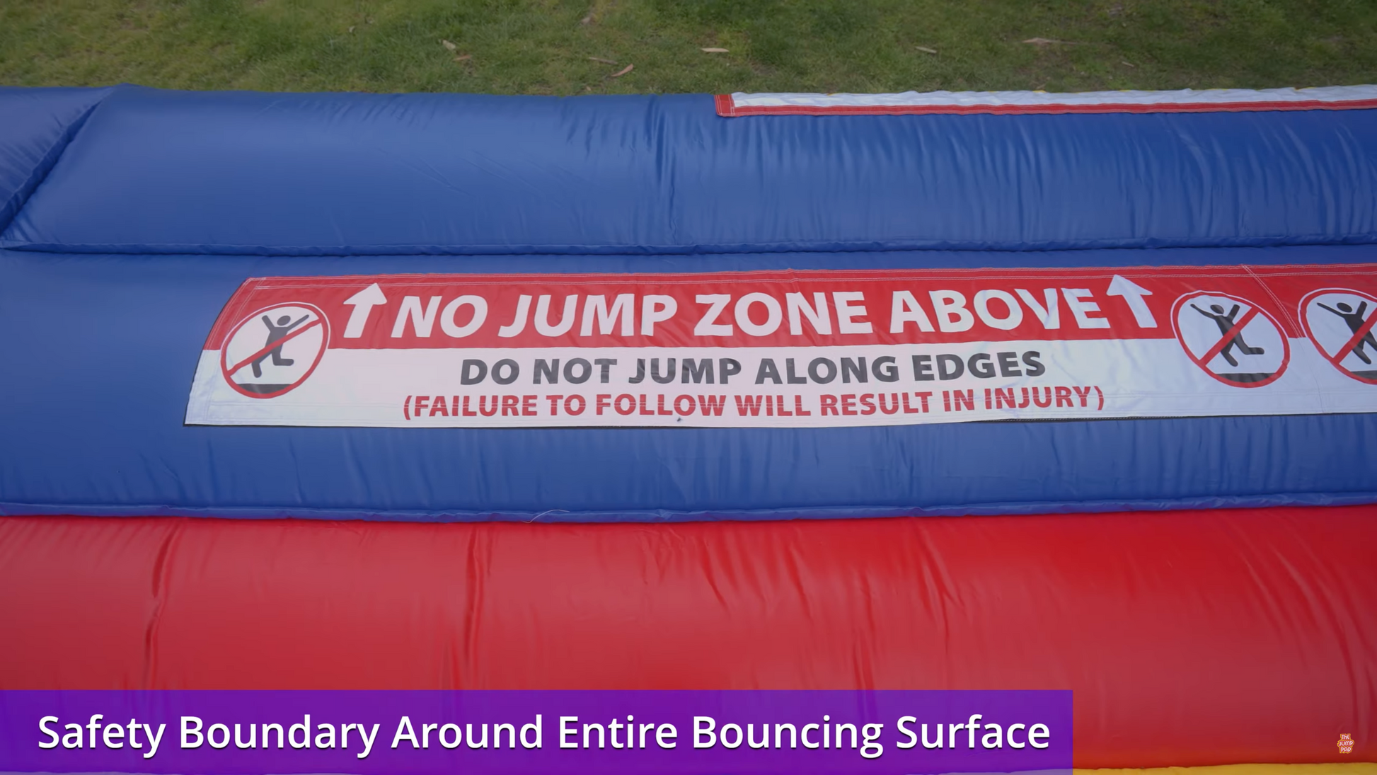 No Jump Zone Safety Label | The Jump Pad