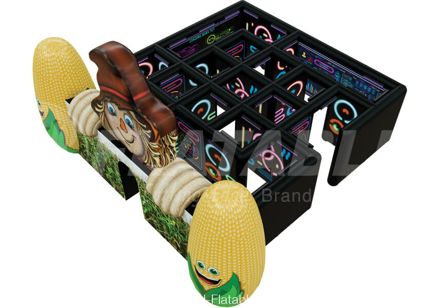 Scarecrow Blacklight Maze™ - The Jump Pad