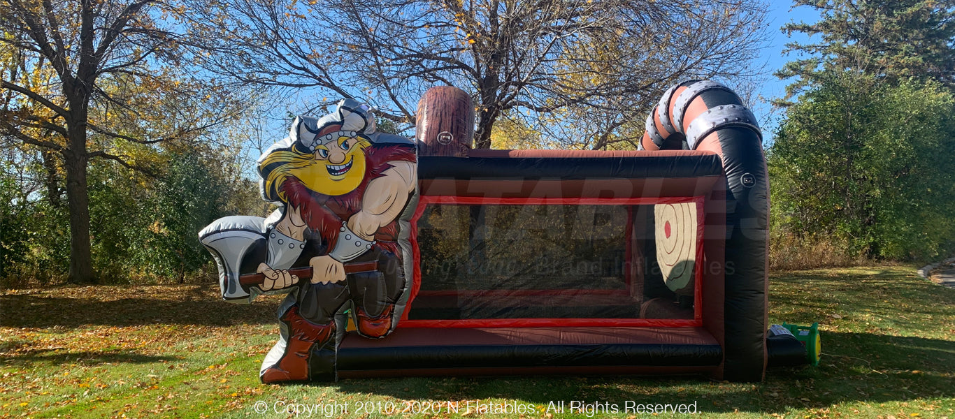 Inflatable Viking Axe Throw™ (Single) - The Jump Pad