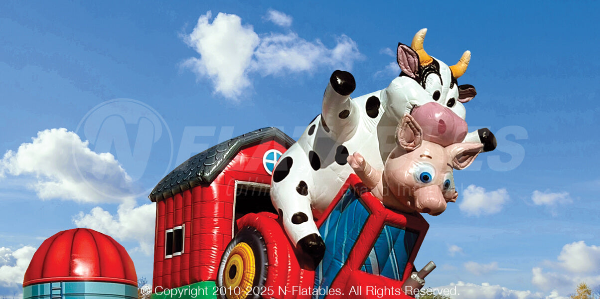 Barnyard Breakout Obstacle™  (Dual) - The Jump Pad