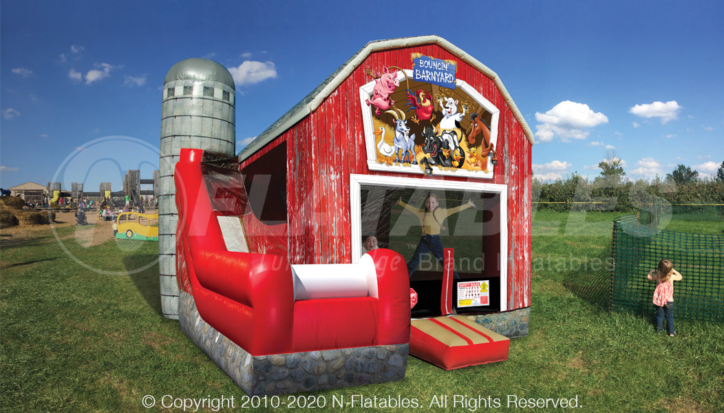 Bouncin’ Barnyard 5-in-1 Combo™ - The Jump Pad