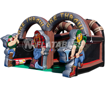 Inflatable Lumberjack Axe Throw™ (Double) - The Jump Pad