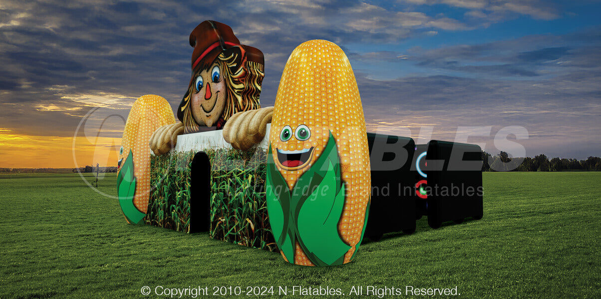 Scarecrow Blacklight Maze™ - The Jump Pad