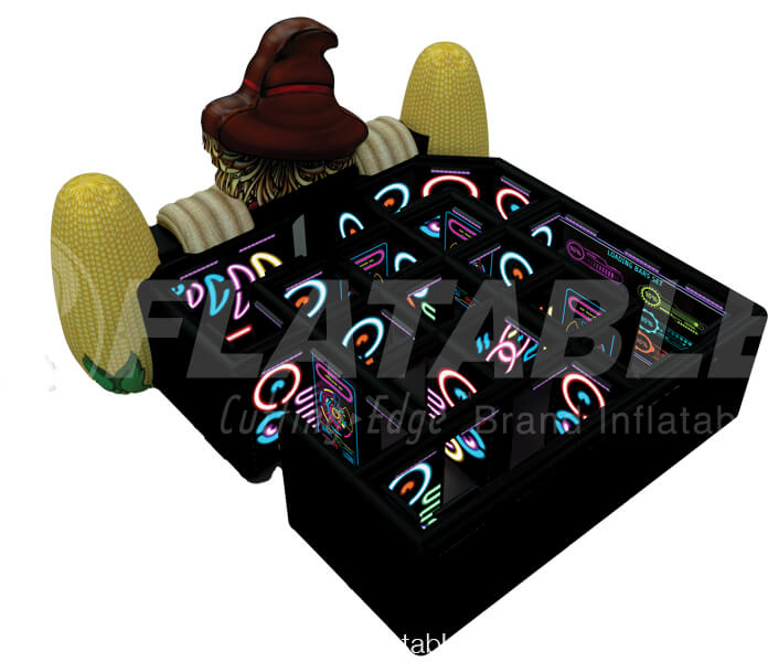 Scarecrow Blacklight Maze™ - The Jump Pad