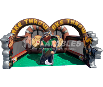 Inflatable Viking Axe Throw™ (Double) - The Jump Pad