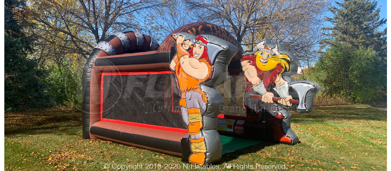 Inflatable Viking Axe Throw™ (Single) - The Jump Pad
